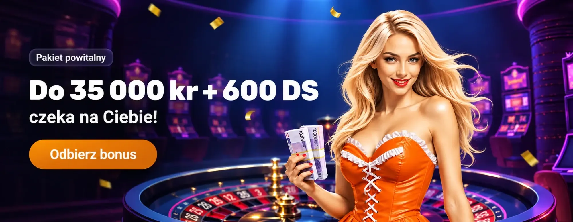 Formulário de criação de conta no Vox casino